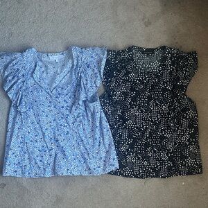 Women's Sugar Lips Floral and Geometric Patterned Blouses